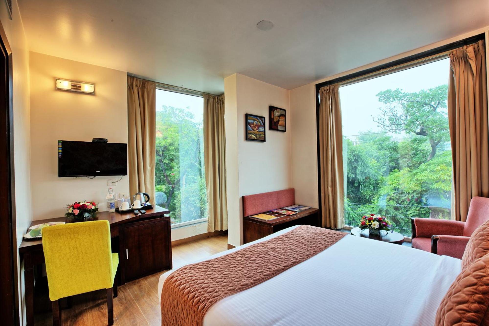Rosemallow Hotel Yeni Delhi Dış mekan fotoğraf